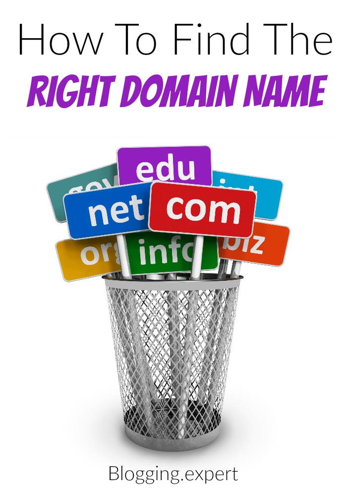 If you are struggling with how to find the right domain name for your blog or website these tips will help make that easy!